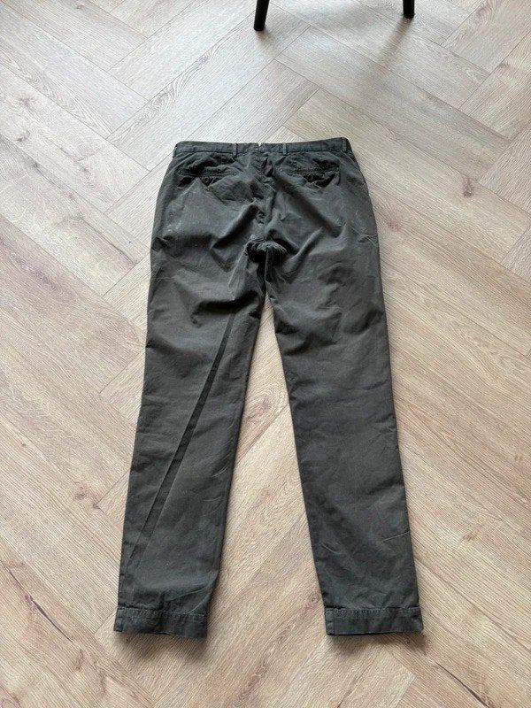 Hackett Kensington Premium Luxury Chinos – Green – Size 34R, Kleding | Heren, Ophalen of Verzenden, Zo goed als nieuw, Groen, Hackett