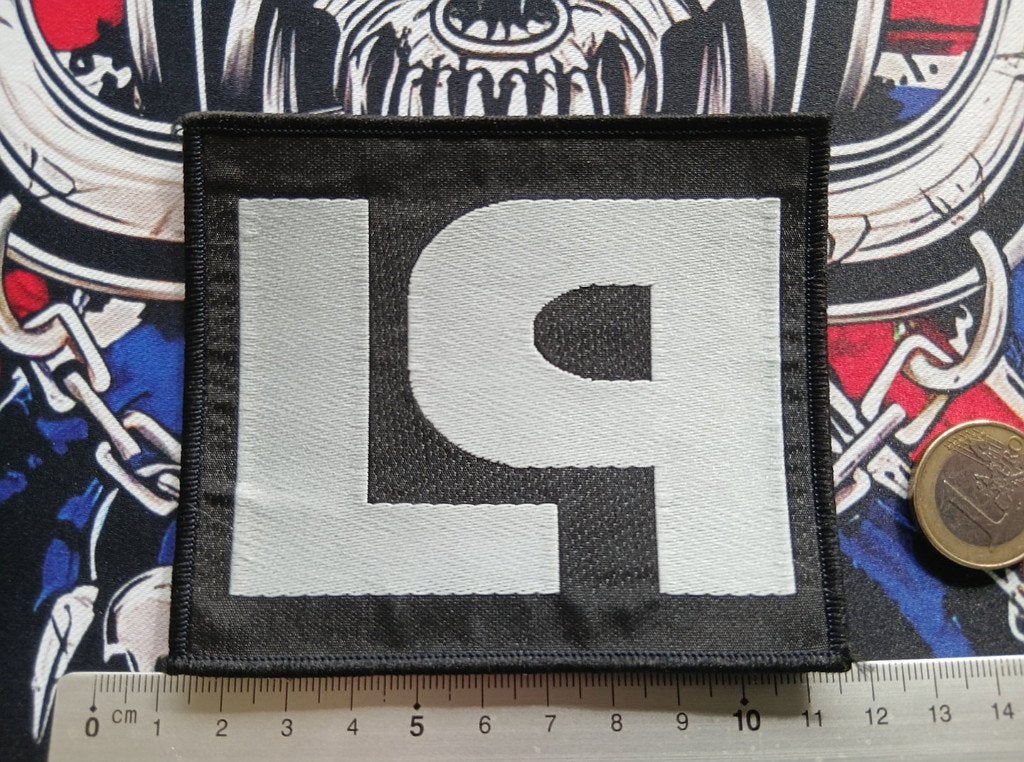 LINKIN PARK VINTAGE LP PATCH L68 NIEUW 8.5 x 10 cm, Verzenden, Nieuw, Kleding