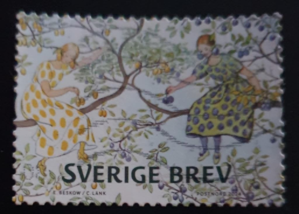 148-26 Zweden 2024 / Fairytales, Verzenden, Zweden, Gestempeld