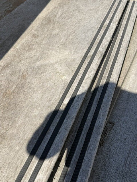 hardhouten traptreden, Gebruikt, 25 tot 50 mm, Ophalen of Verzenden, Plank