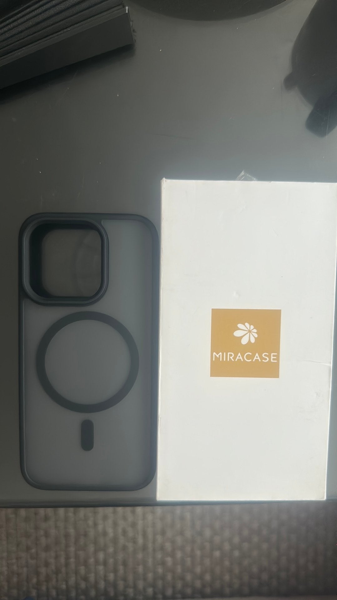 Telefoonhoesje iphone 15 pro! Miracase. Nieuw, Zwart, Overige merken, Nieuw, Ophalen of Verzenden