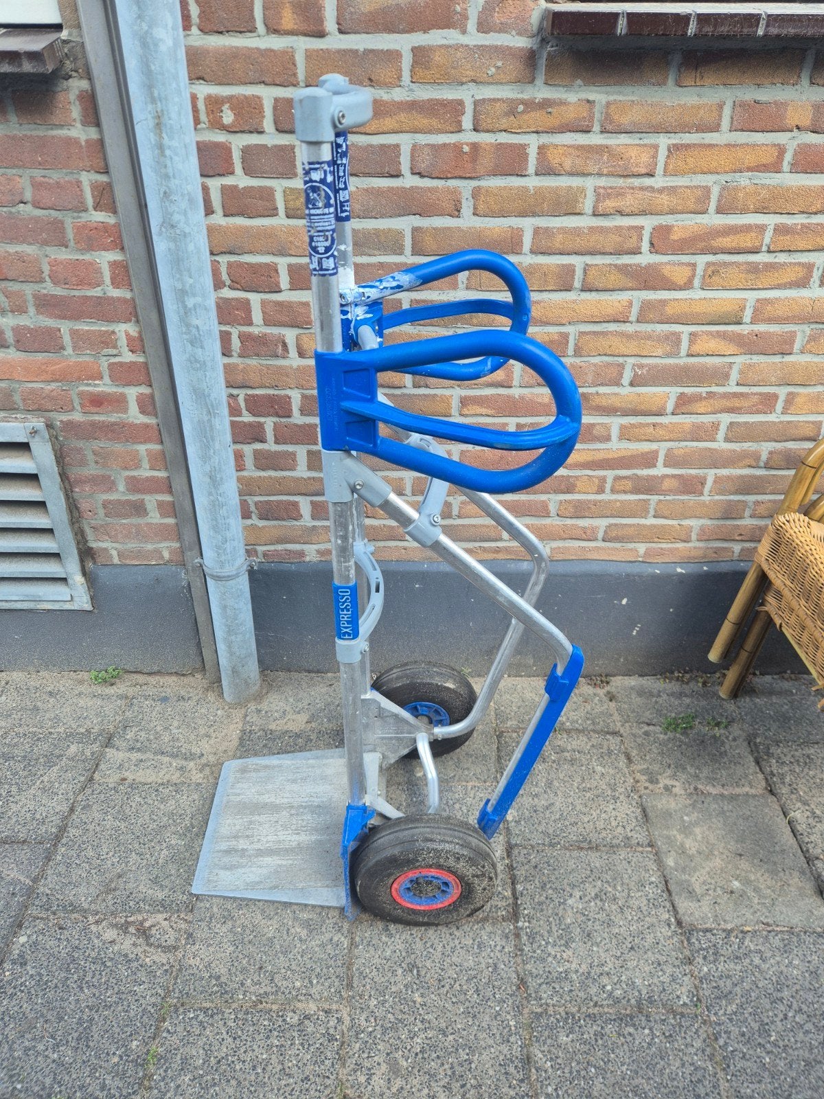 Steekwagen Expresso met Ergonomische handgrepen., Ophalen