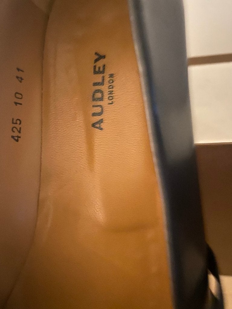 schoen zwart Audley 41, Kleding | Dames, Schoenen, Verzenden, Zo goed als nieuw, Zwart, Ballerina's