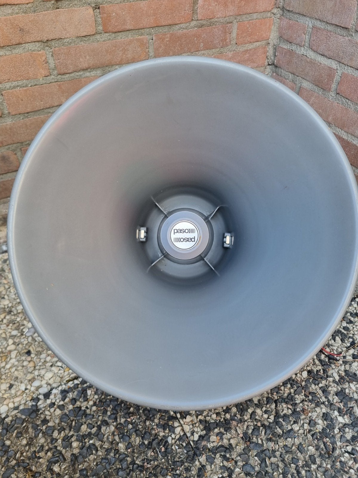 Paso TR 4 Hoornluidsprekers., Overige typen, Zo goed als nieuw, Minder dan 60 watt, Waterdicht