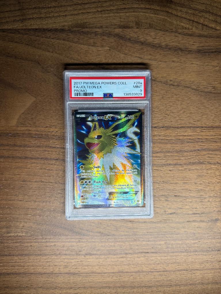 Pokemon Jolteon EX #28a - PSA 9, Verzenden, Zo goed als nieuw
