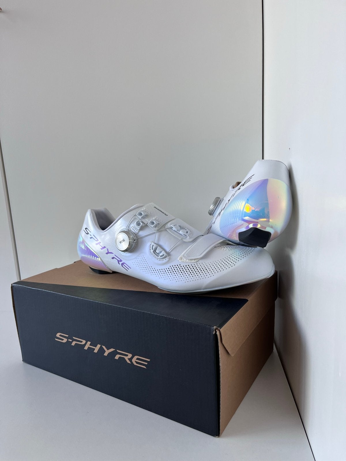 Shimano S-Phyre RC9PWR racefiets schoenen maat 45, Verzenden, Zo goed als nieuw, Kleding
