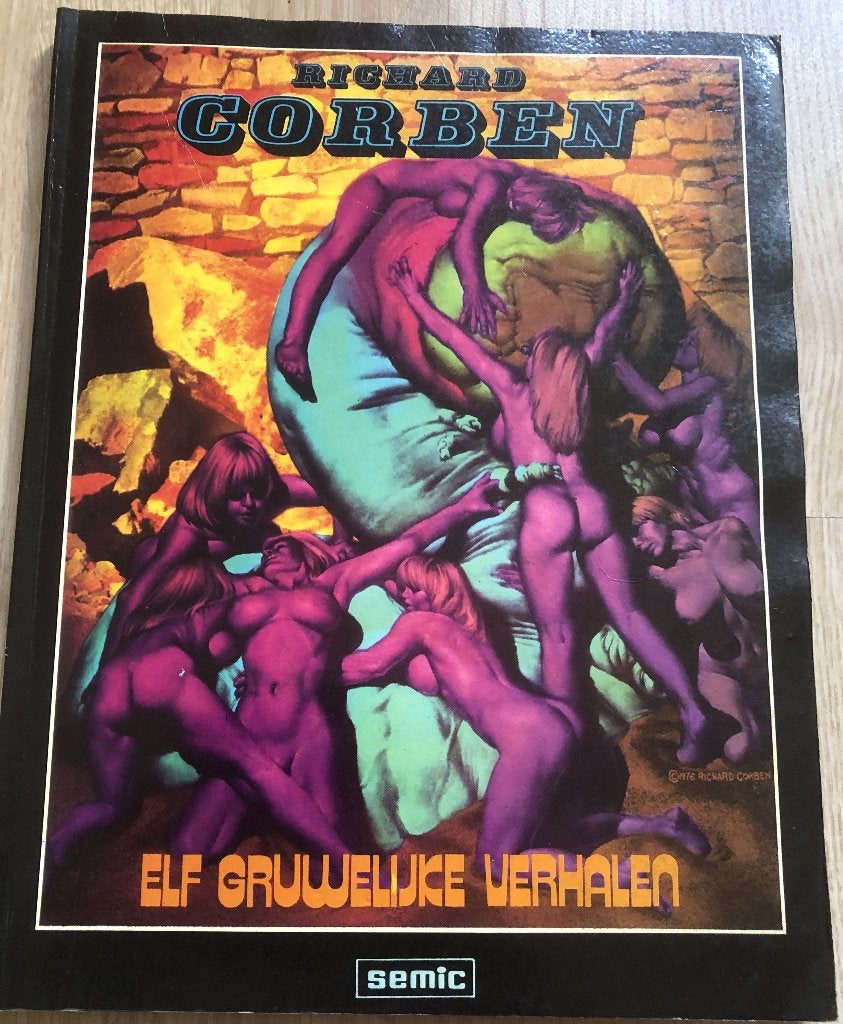CORBEN - ELF GRUWELIJKE VERHALEN, Eén stripboek, Ophalen of Verzenden, Zo goed als nieuw