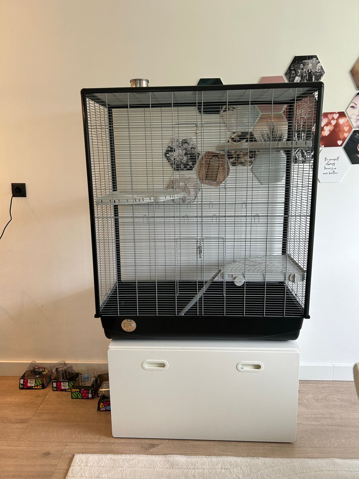 Knaagdier kooi, Ophalen, Kooi, Gebruikt, 90 cm of meer