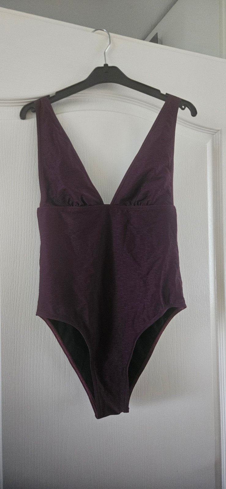 Banana Moon badpak mt 38 aubergine, Verzenden, Badpak, Zo goed als nieuw, Paars