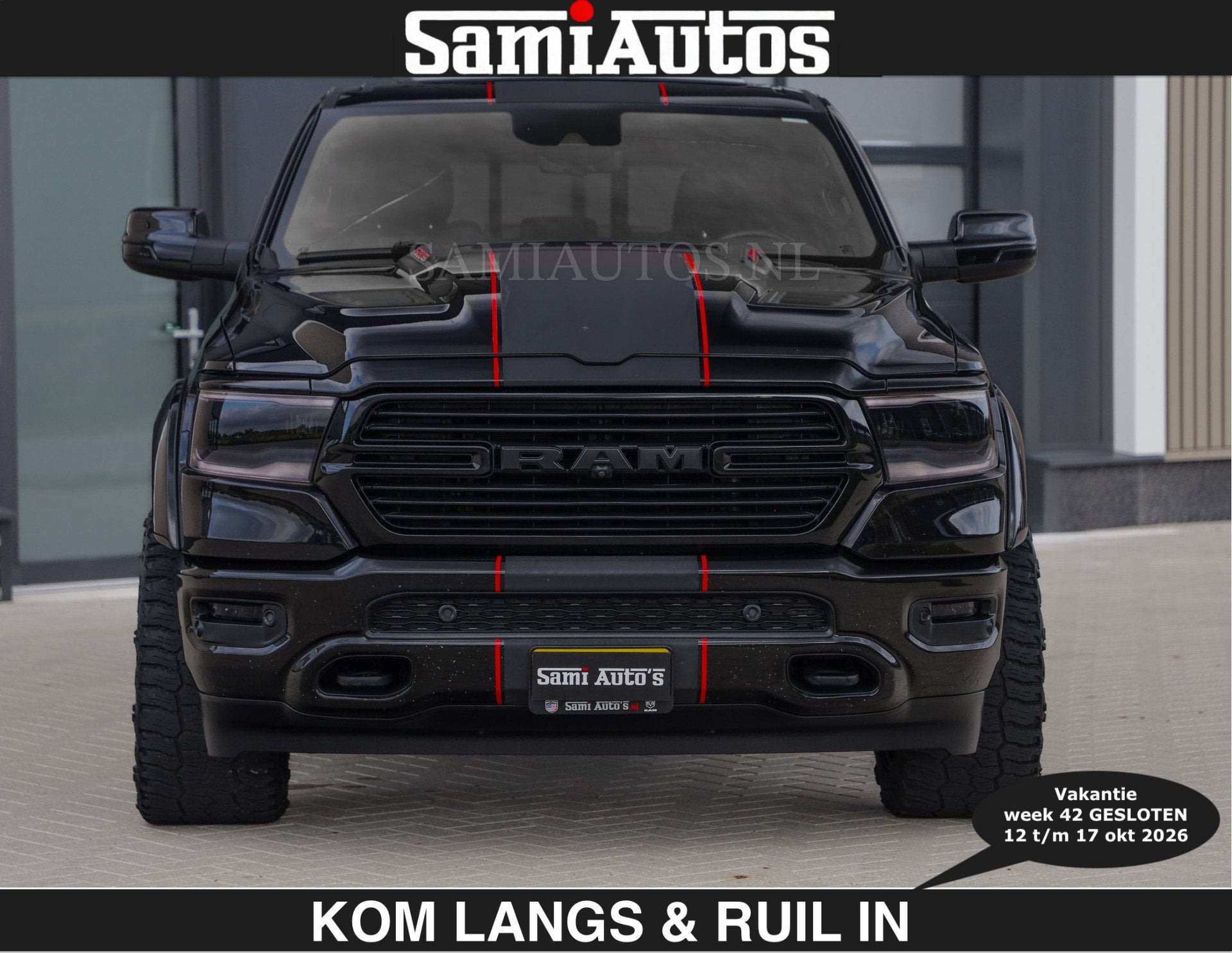 Dodge Ram GT HULK | TRX PACK | 5.7 V8 HEMI | € 66.950,- ex, Auto's, Automaat, Dealer onderhouden, Gebruikt, 5654 cc