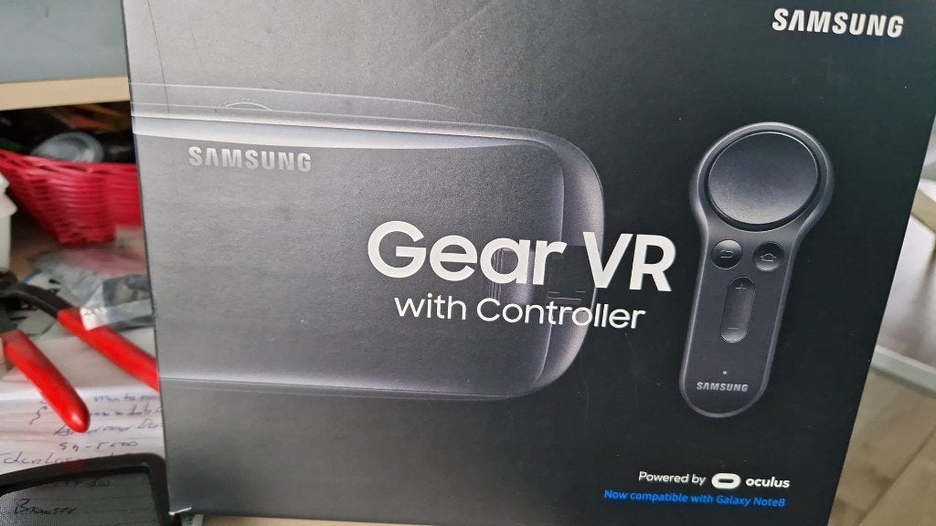 Samsung Gear VR, Ophalen of Verzenden, Zo goed als nieuw, VR-bril, Telefoon
