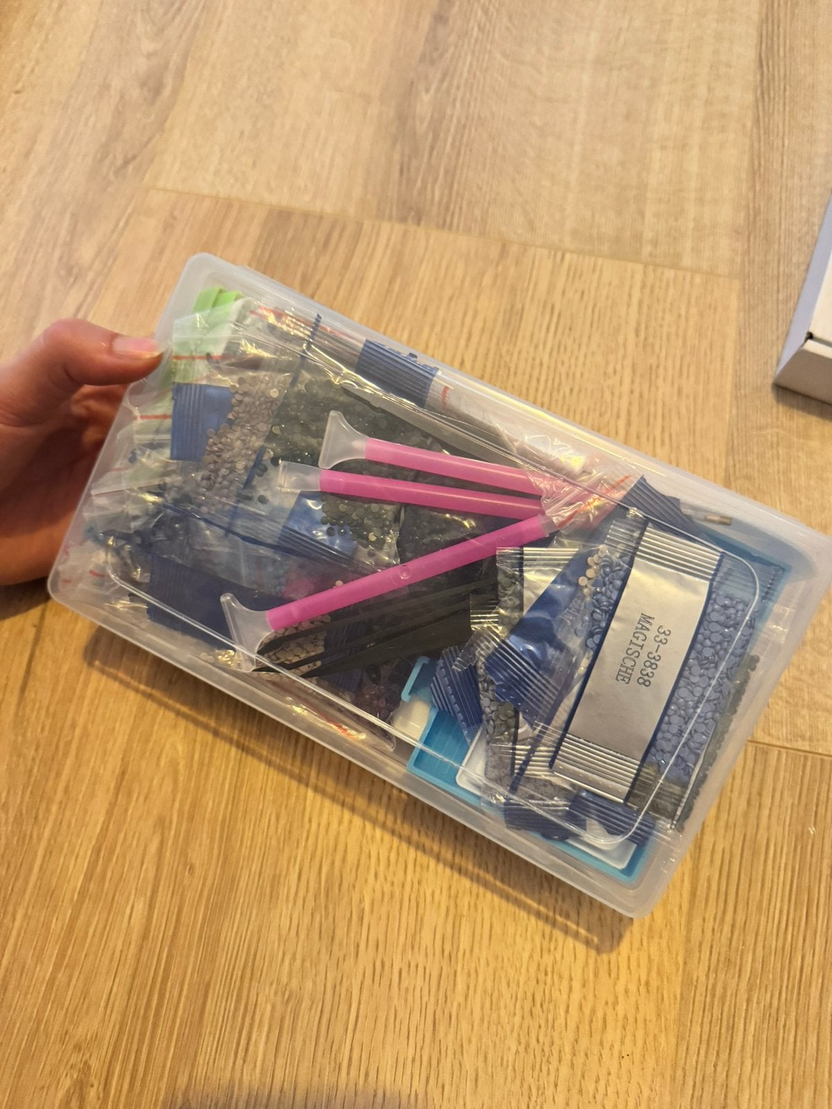 Diamond painting producten, Ophalen, Zo goed als nieuw, Meerkleurig, Knutselwerk