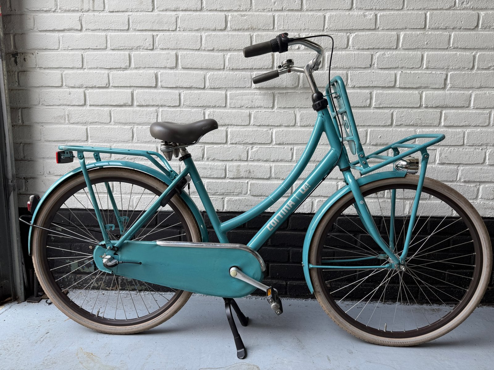 Nette Cortina U4 Transportfiets 28 inch, Fietsen en Brommers, 26 inch of meer, Terugtraprem, Gebruikt, Versnellingen