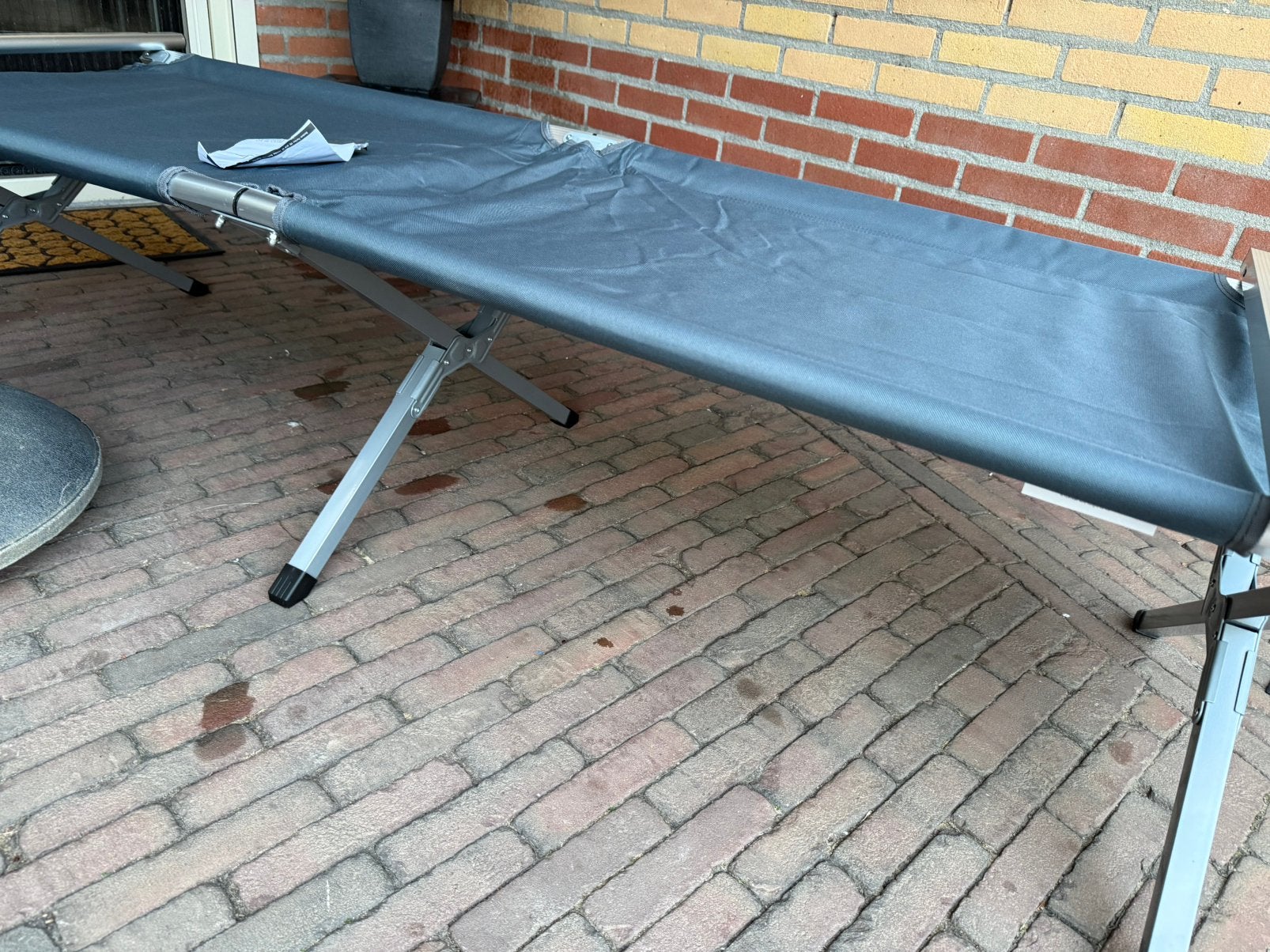 Veldbed, Vouwbed camping opvouwbaar nieuw, Ophalen of Verzenden, Nieuw, Overige