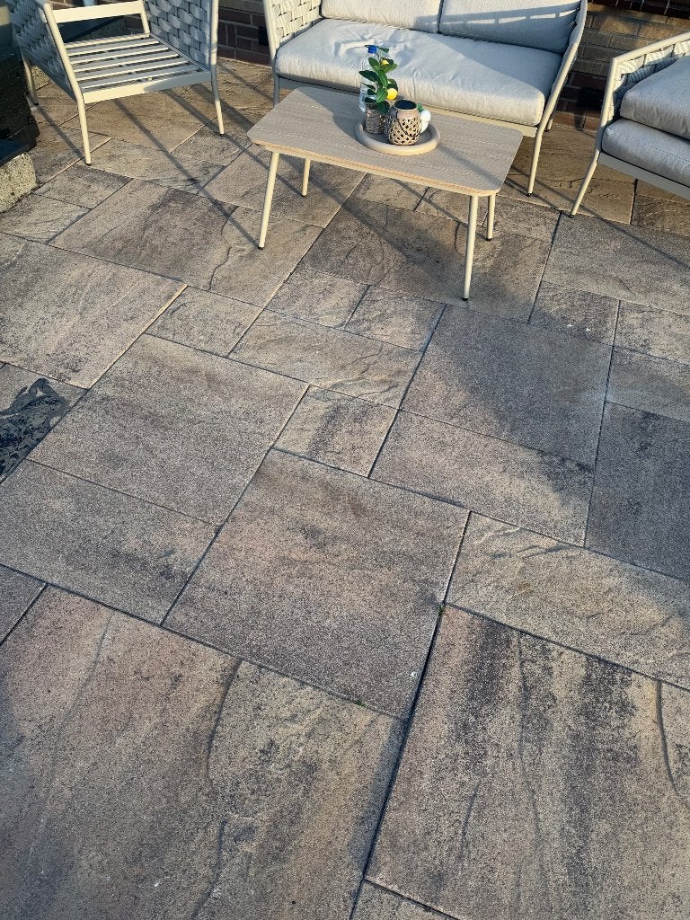 Straat tegels, Tuin en Terras, Ophalen, Gebruikt, Terrastegels, Natuursteen