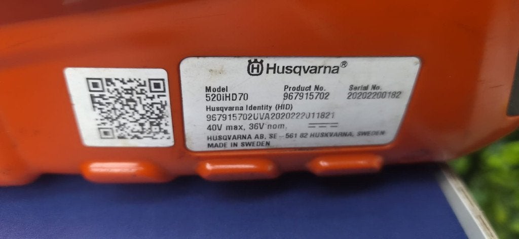 Husqvarna 520iHD70 heggenschaar REFURBISHED, Tuin en Terras, Ophalen, Zo goed als nieuw, Accu, Husqvarna