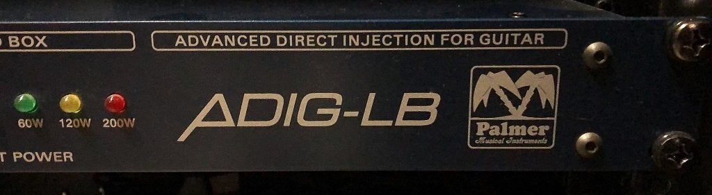 Palmer PGA 04 L02 Loadbox(DI,Speaker Simutaltor), Muziek en Instrumenten, Ophalen of Verzenden, Zo goed als nieuw, Volume