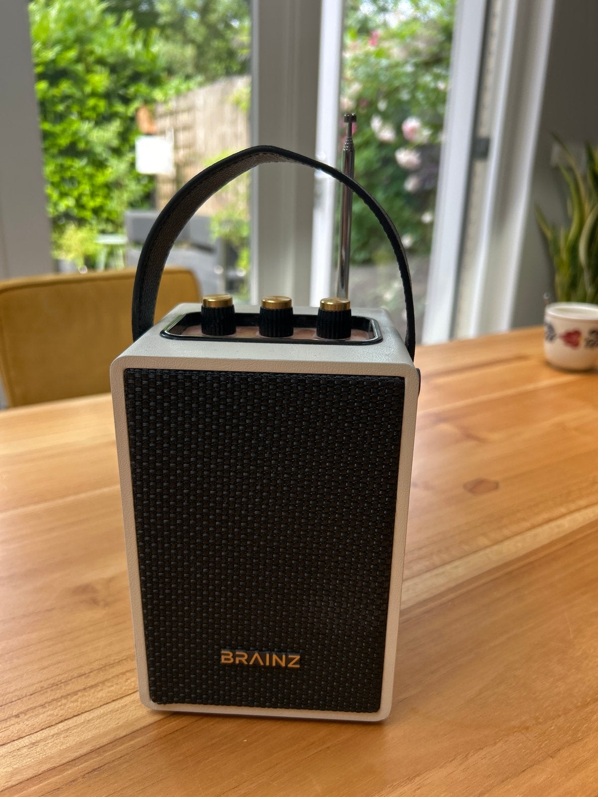 Brainz Draagbare Radio met Bluetooth en USB/AUX/TF, Ophalen of Verzenden, Zo goed als nieuw, Radio