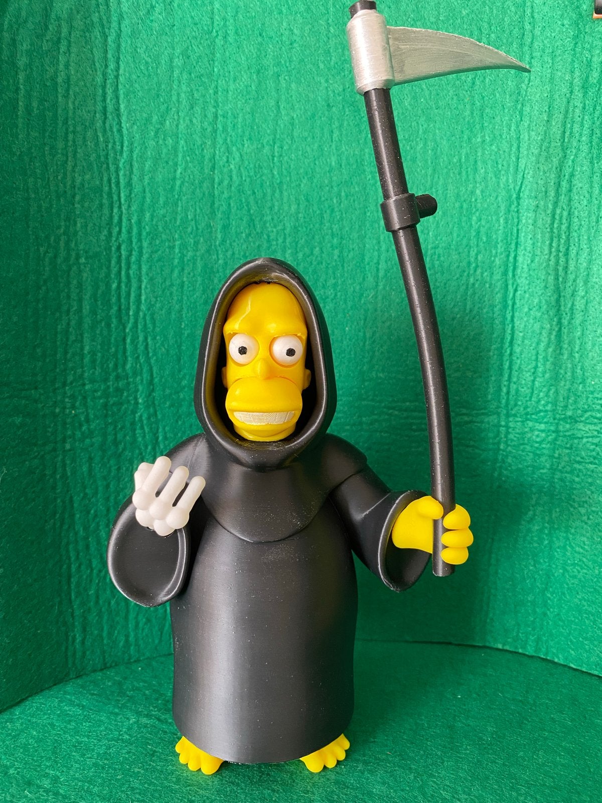 Homer Simpson Magere Hein Figuur, Ophalen of Verzenden, Zo goed als nieuw, Beeldje of Figuurtje