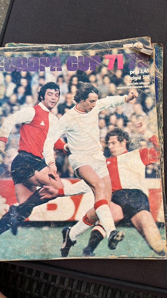 Europa cup 71 72, Verzamelen, Ophalen of Verzenden, 1960 tot 1980, Tijdschrift