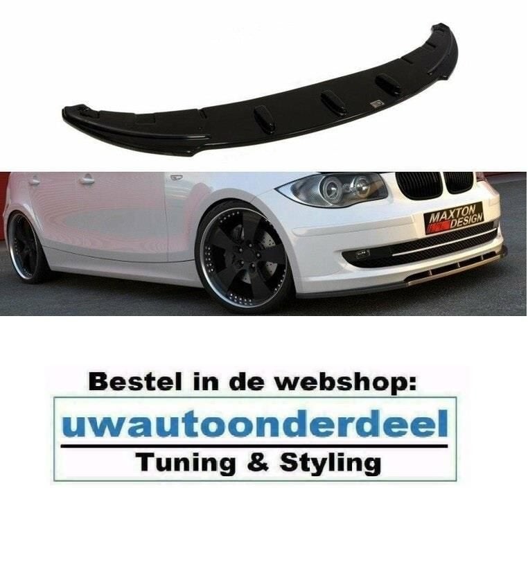 Maxton Design Spoiler Splitter Lip Voor Bmw 1 serie E87, Verzenden, Automotive Parts, A.parts@hotmail.nl, Trasmolenlaan 12 3447 GZ Woerden