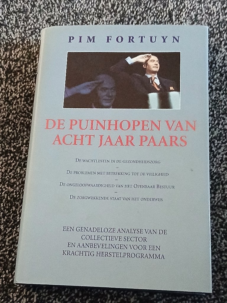 Pim fortuyn, Ophalen of Verzenden, Gelezen, Nederland
