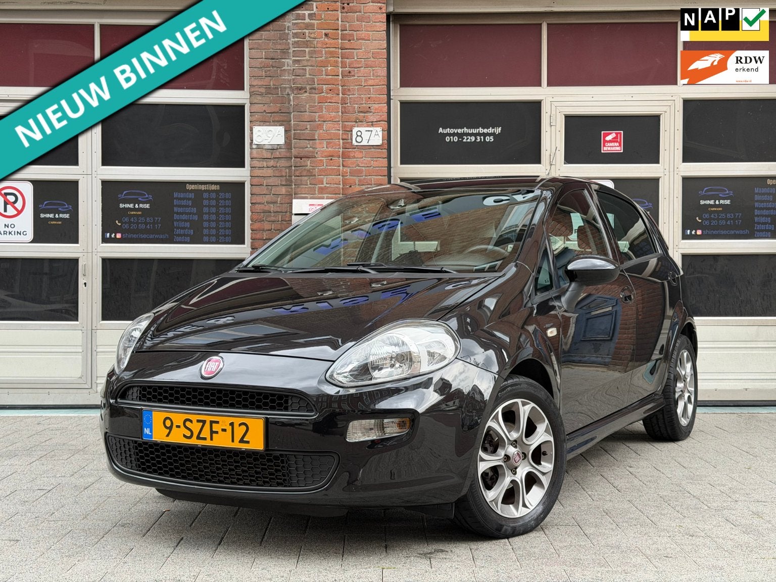 Fiat Punto 0.9 TwinAir | 46DKM | NAP | APK 2027, Auto's, Fiat, Voorwielaandrijving, Euro 5, Stof, Origineel Nederlands