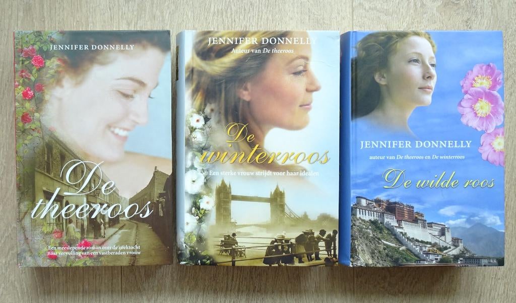 Jennifer Donnelly, De theeroos, De winterroos, De wilde roos, Boeken, Ophalen, Zo goed als nieuw, Jennifer Donnelly, Europa overig