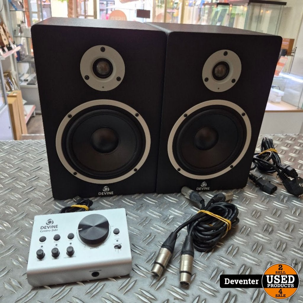 2x Devine MR-6A Devine met Centro 2i2o interface en kabels, Devine, Zo goed als nieuw, Sales@devineco.com, 42808 Christy Street, Suite 116
Fremont, CA 94538
USA