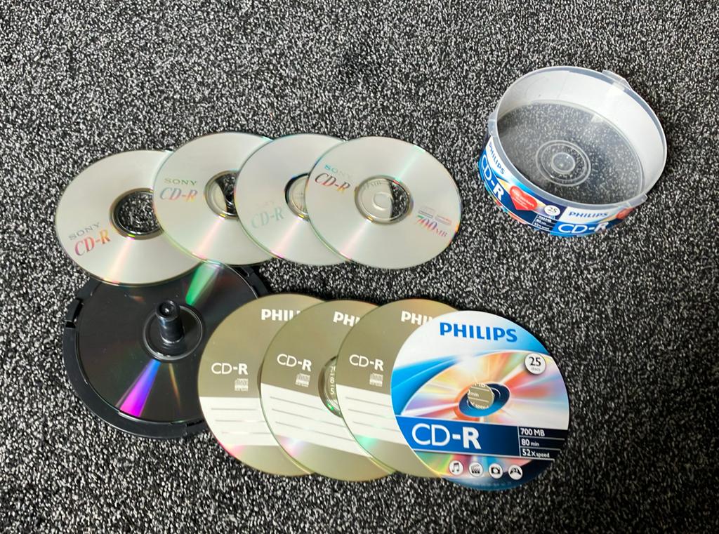 Cd-r Philips en Sony 700mb/80 min - 7 stuks, Ophalen of Verzenden, Nieuw, Cd