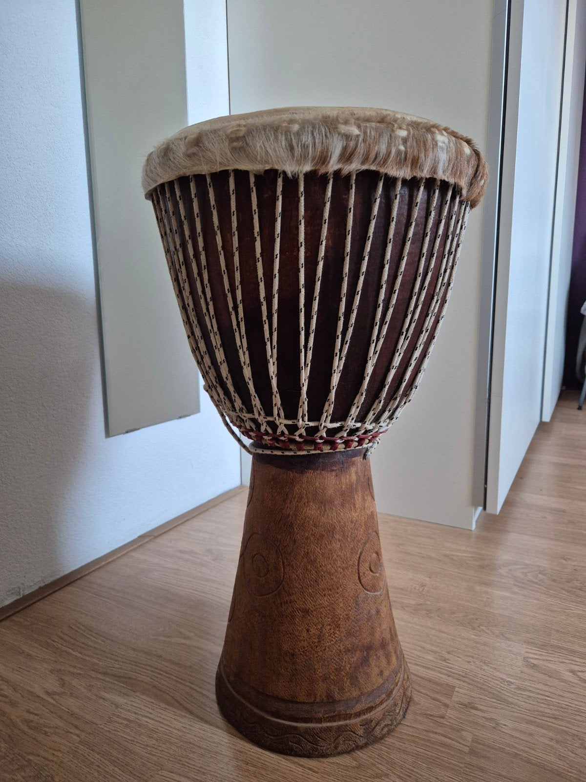 Mooie handgemaakte Djembe - Afrikaanse trommel, Ophalen of Verzenden, Gebruikt, Trommel