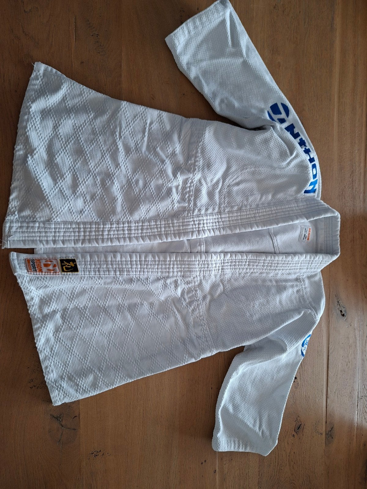 Nihon Judo/Jiu-Jitsu pak - Maat 140cm, Maat XS of kleiner, Judo, Ophalen of Verzenden, Zo goed als nieuw