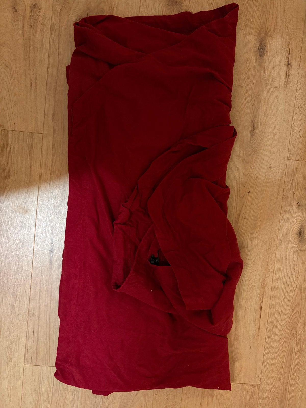 IKEA TÄCKA LILLBO hoes voor bank - Rood, Huis en Inrichting, Driepersoons, 75 tot 100 cm, Ophalen of Verzenden, Zo goed als nieuw