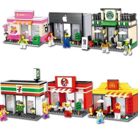 LEGO 1/1 compatible bouwsets, perfect passend op echte LEGO!, Ophalen of Verzenden, Zo goed als nieuw