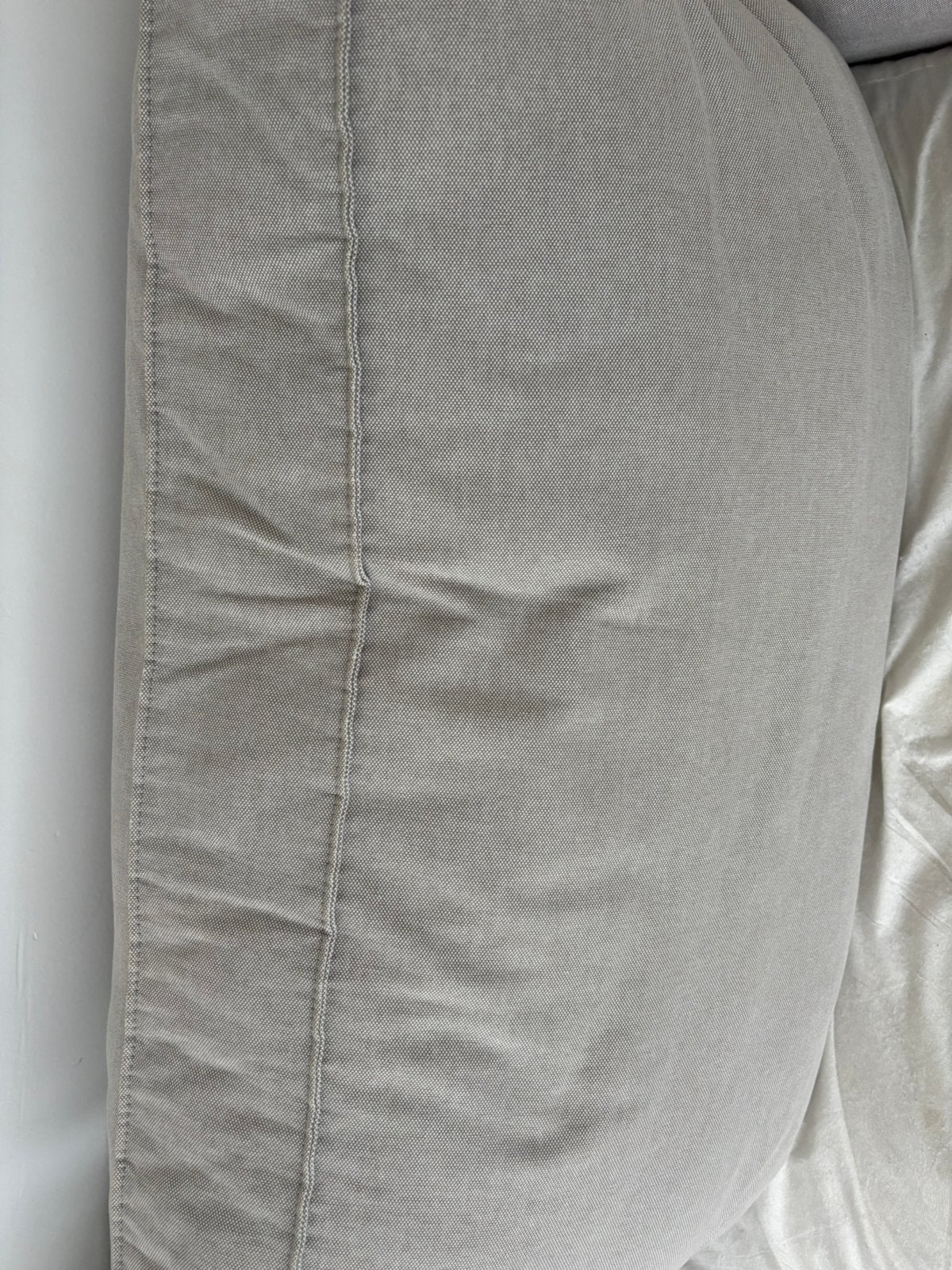 Kivik hoes voor 3 zitsbank grijs, Gebruikt, Driepersoons, 75 tot 100 cm, Ophalen of Verzenden