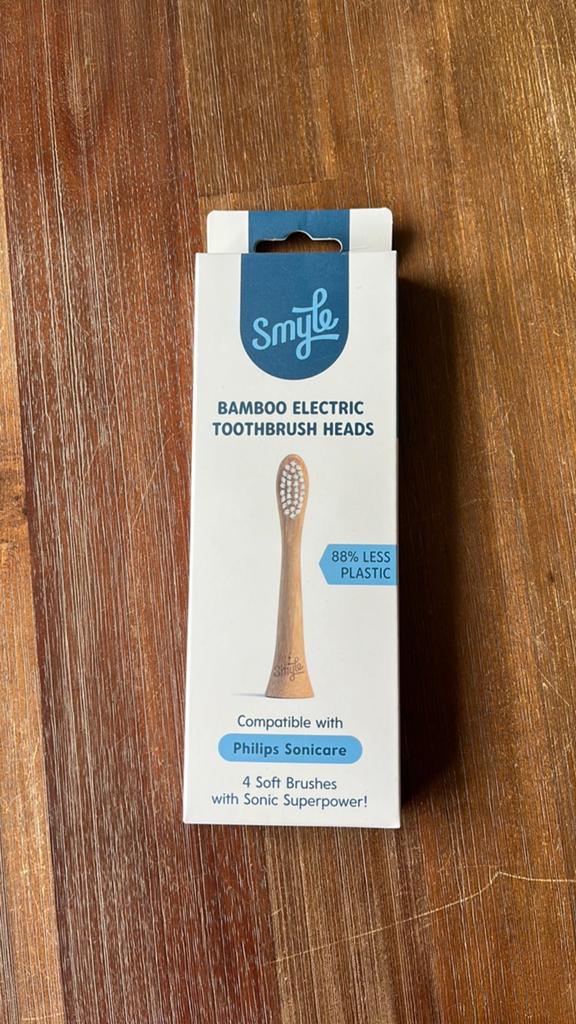 Smyle bamboo elektrische tandenborstel opzetstukken, Sieraden, Tassen en Uiterlijk, Uiterlijk | Mondverzorging, Ophalen, Nieuw