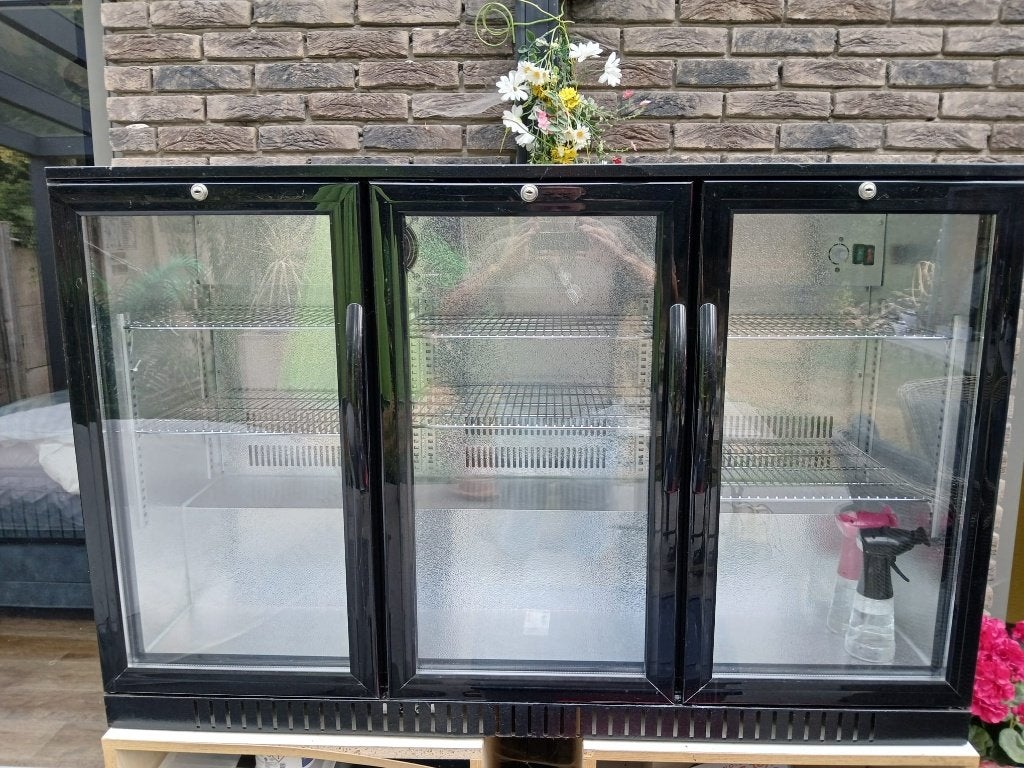 3-deurs koelkast, Witgoed en Apparatuur, Koelkasten en IJskasten, Zonder vriesvak, 200 liter of meer, 60 cm of meer, Zo goed als nieuw