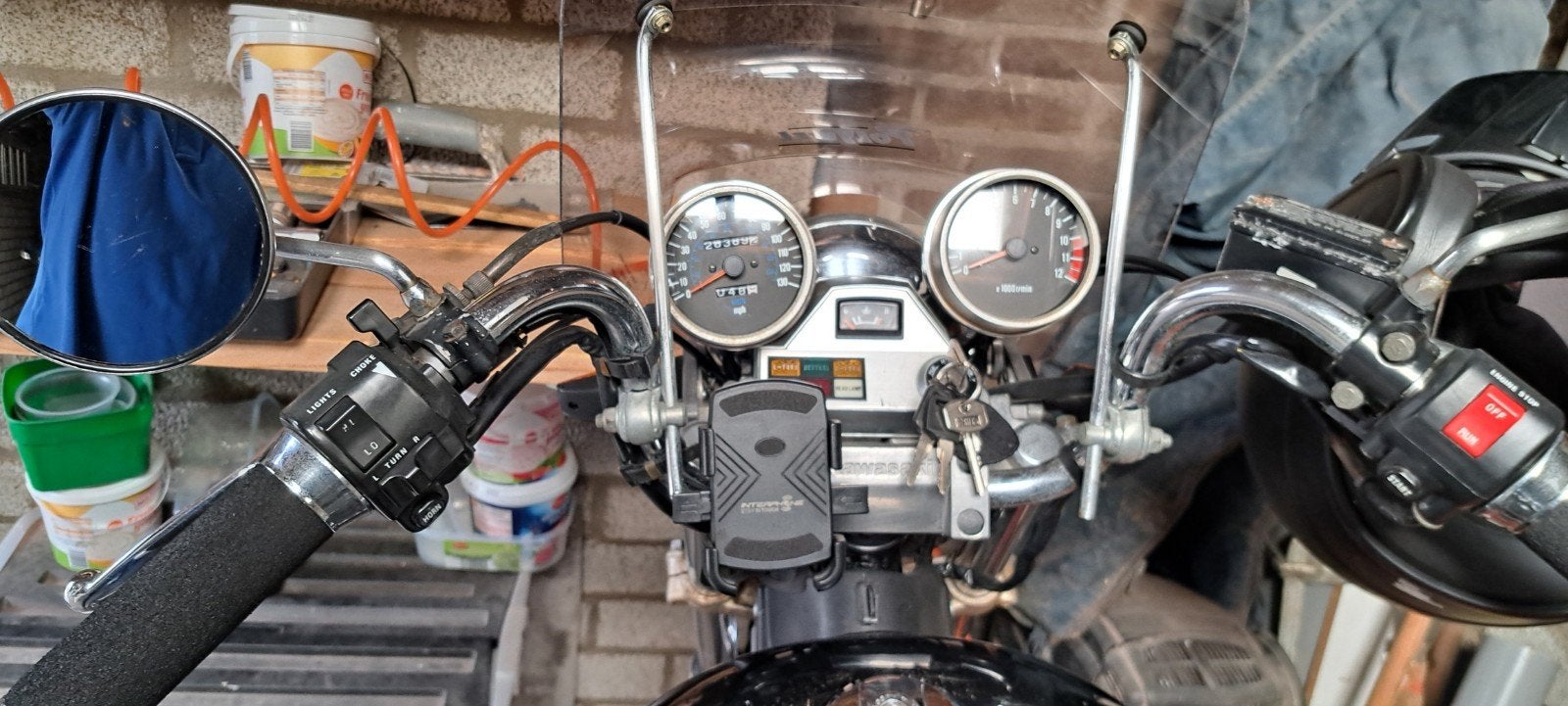 kawasaki 545, Motoren, Ophalen