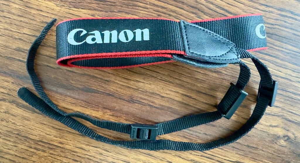 Te koop Canon camera riem, Audio, Tv en Foto, Fotografie | Fototassen, Canon, Overige typen, Nieuw, Ophalen of Verzenden