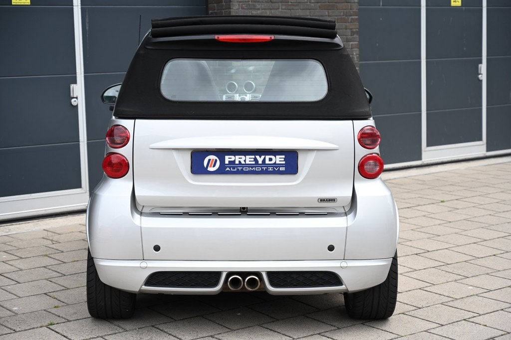Smart Fortwo cabrio 1.0 BRABUS Xclusive - Van liefhebber afk, Auto's, Smart, Automaat, Achterwielaandrijving, Cabriolet, Bedrijf