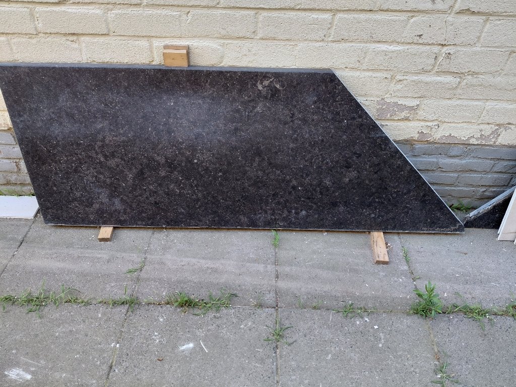 Natuursteen keukenblad, Ophalen, 50 tot 100 cm, Zo goed als nieuw, Minder dan 100 cm