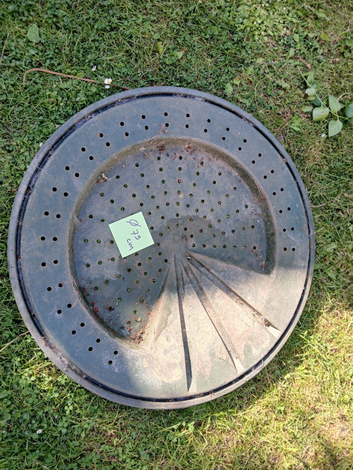 Ondergrond voor compostvat - Ø 75 cm, Ophalen