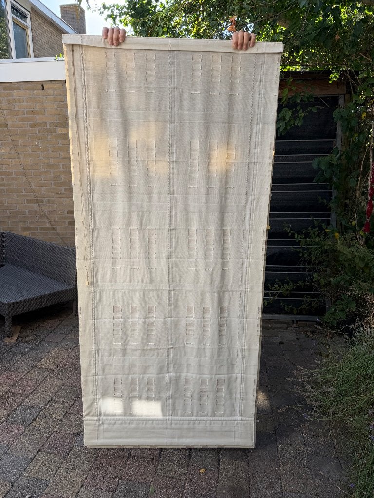 vouw gordijnen, Ophalen, Gebruikt, Overige merken, Beige