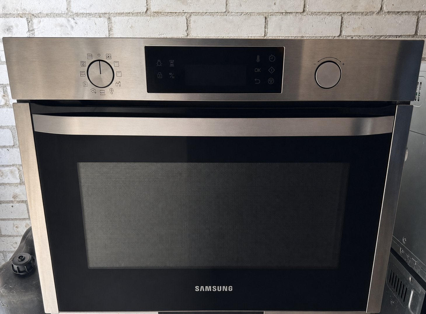 Samsung NQ50J3530BS combi oven, Ophalen, 45 tot 50 cm, Hete lucht, Inbouw
