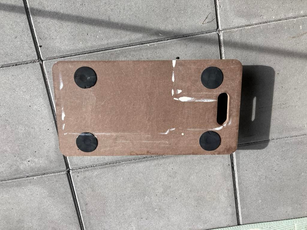 Handson MDF meubeltransporter - hondje, Doe-het-zelf en Verbouw, Ophalen, Gebruikt, Overige materialen, Overige typen