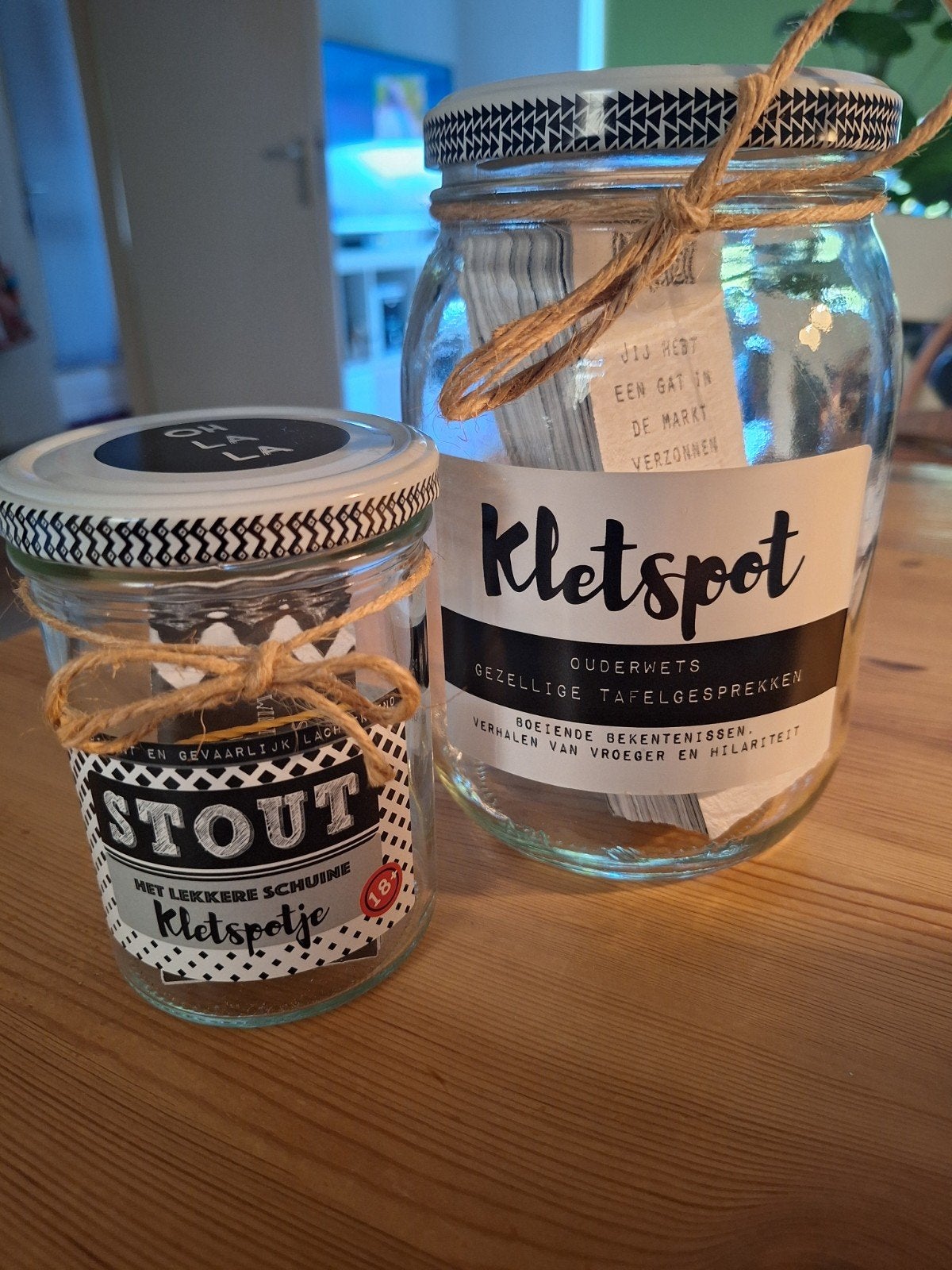 Kletspot en kletspot stout, Ophalen, Zo goed als nieuw