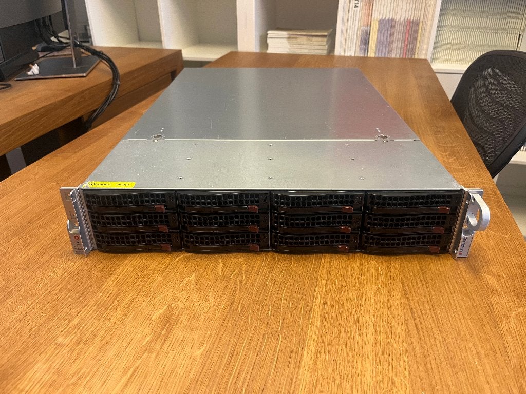 Supermicro SC826TQ-R800UB, Computers en Software, Ophalen, Gebruikt, 32 GB, 2 tot 3 Ghz