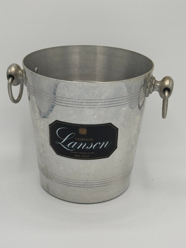 Lanson Champagne emmer - Flessenkoeler, Flessenkoeler, Gebruikt, Zilver, Ophalen of Verzenden