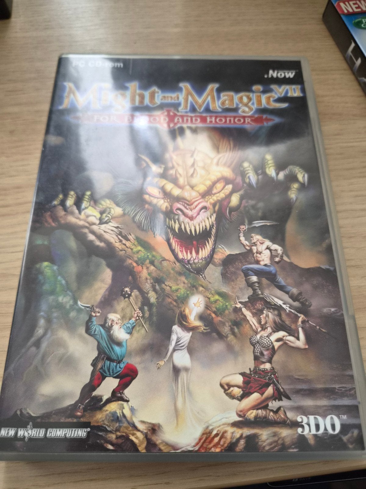 Might and Magic VII: For Blood and Honor PC CD-rom, Gebruikt, 1 speler, Ophalen of Verzenden, Role Playing Game (Rpg)