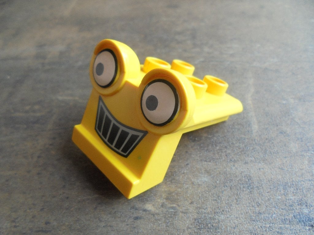 Lego Duplo Bob The Builder Figure Scoop (zie foto's), Ophalen of Verzenden, Gebruikt, Losse stenen, Duplo
